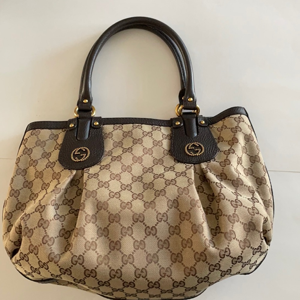 Gucci Scarlet GG Tote Bag